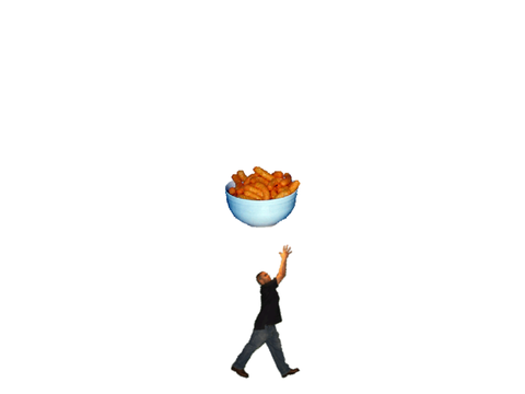 give his snack back