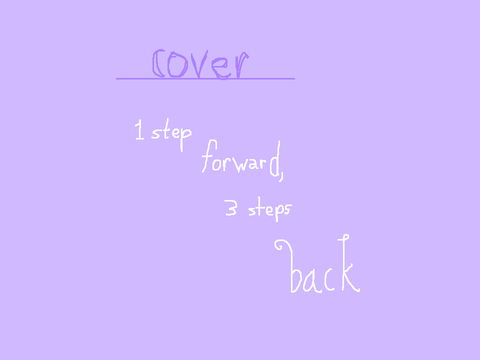 1 step forward, 3 steps back | Cover