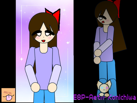 Looping the rooms ft. My new oc!