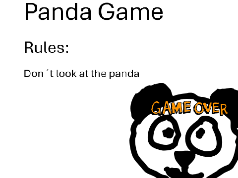 Game Of Pandas