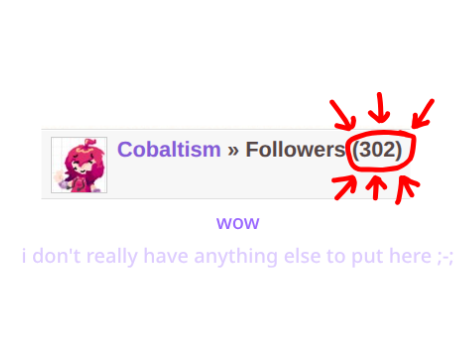 300(+2) followers
