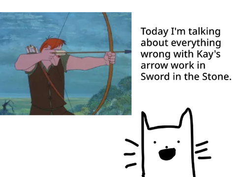 Arrow work--Sword in the Stone