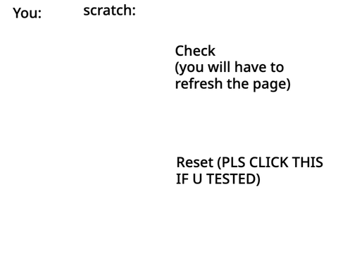 error screen