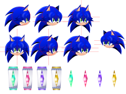Sonic head-angles + Chaos Drives