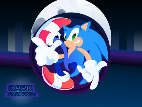 Sonic Dark Dissonance Main Menu tweak