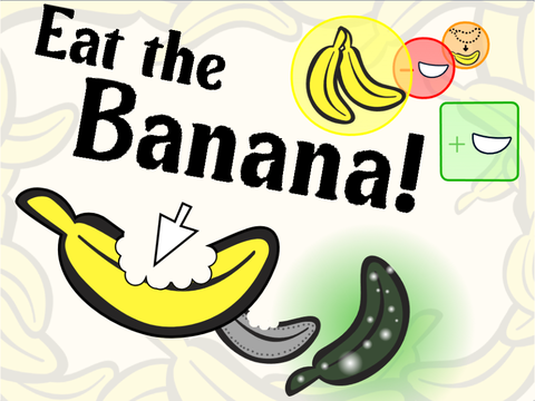 Eat the Banana! remix but you use the mouse pointer