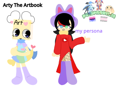 Oc and persona references if u ever wanna draw them