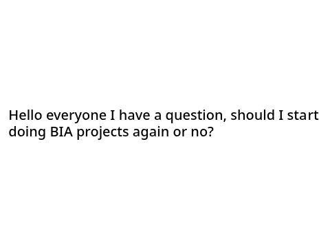 should I?