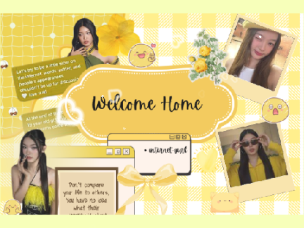 welcome home my sweets <3
