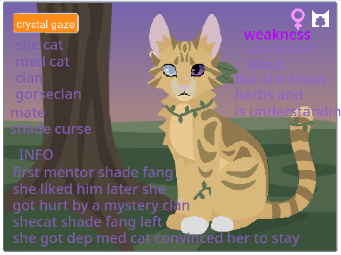 cryastal gaze oc