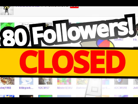 80 follower DMC!!! [Closed!]