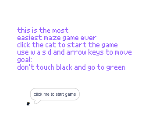 easiest maze game ever