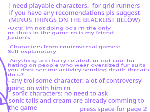 playable character recomender