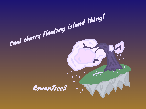 cherry floating island thingy 