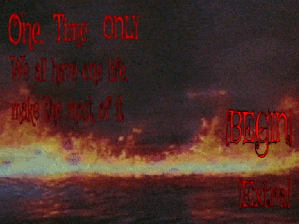 one time only [cancelled build]