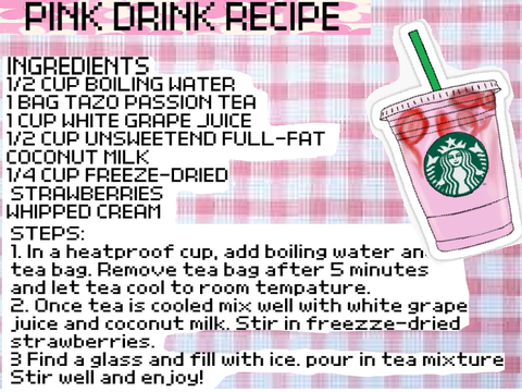 Drink Recipes to make if your a biggie