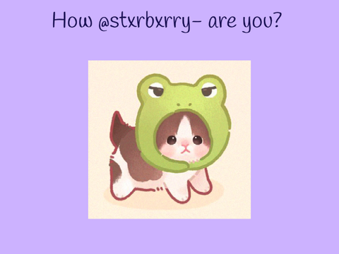 How stxrbxrry- Are You?