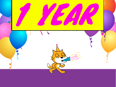 OH YA 1 YEAR!!!!!!!!!!!!!!!!