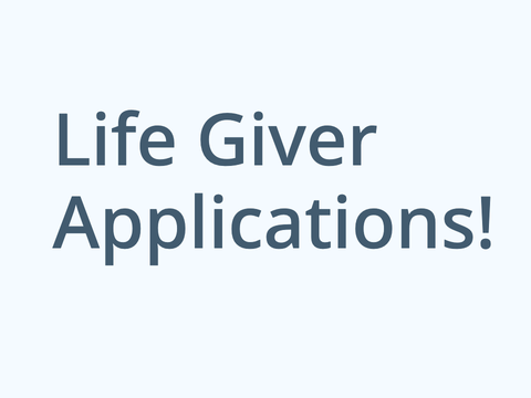 Kingfisherstar's Life Giver Applications!