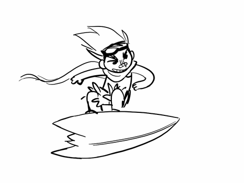 morning stroll (animation)