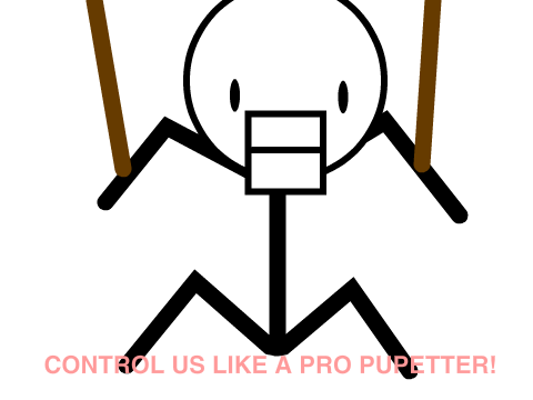 Animate Us like a puppet!