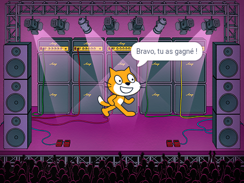 Le chat qui danse