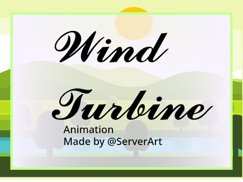 Wind Turbine Animation 