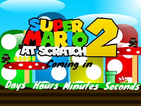 Super Mario At Scratch 2 Countdown!
