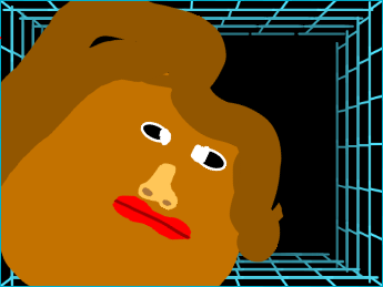 3D Virtual Space (with funny face)