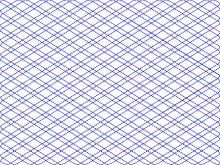 how to draw a wire fence with one line