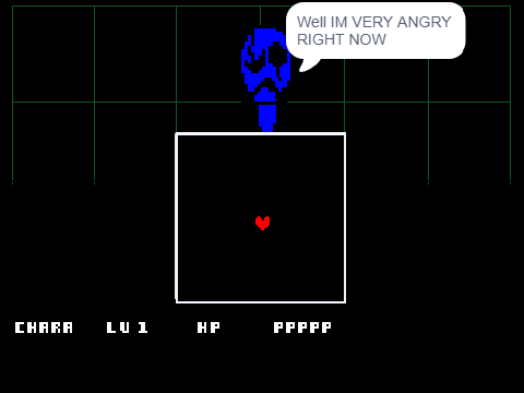 EVIL blue gaster fight    