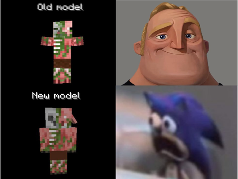How most people felt when they changed the Zombified Piglin model.