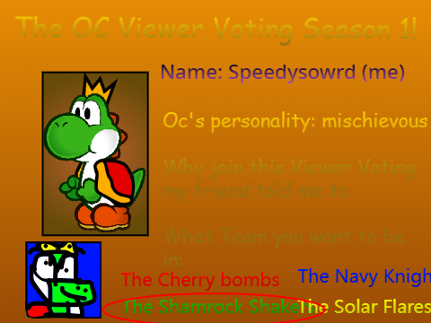 The OC Viewer Voting (Season 1 Signups) remix