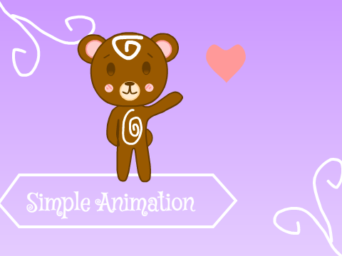 Simple Cute animation with Mocha
