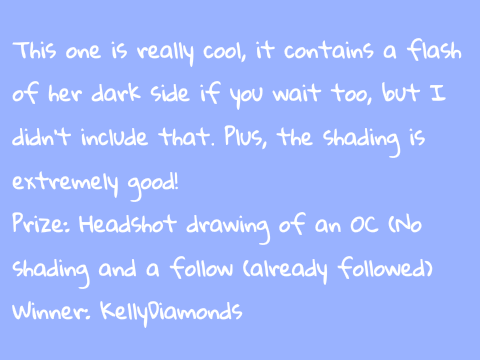 WINNERS OF I'M NOT OKAY CC!