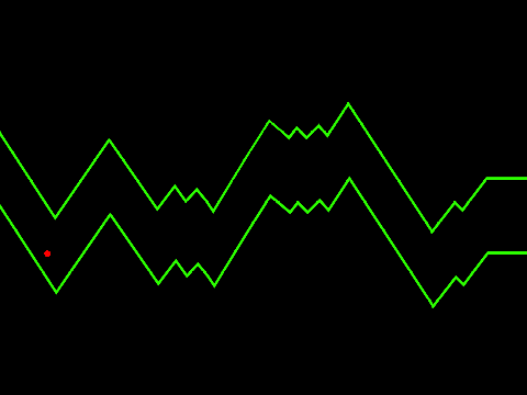 gd inspired wave sort of game
