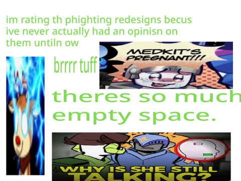 rating the Phighting redesigns/remodels cuz im bored
