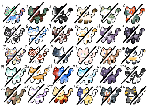 CLOSED - MEGA BATCH FREEBIES