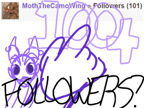 TYSM FOR 100+ FOLLOWERS!!!