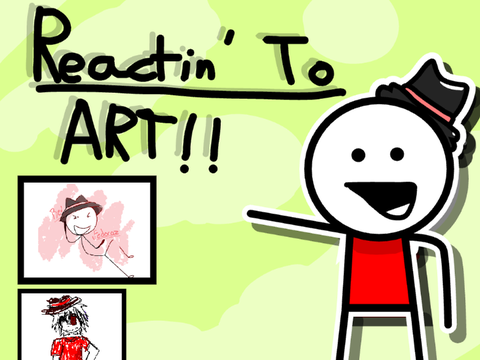 REACTING TO ART!! | #animations #music #art #trending #all