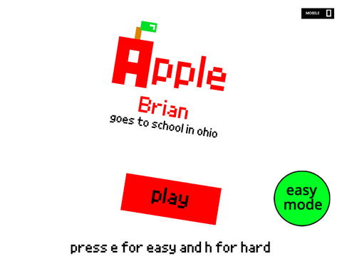 apple Brian goes to school in Ohio