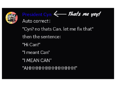 Auto correct is so AHH