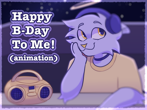 Happy Birthday to Me! - After the Last Midtown Show (looping animation)