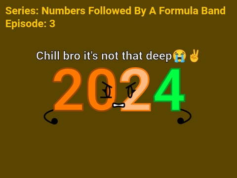 Numbers Followed By A Formula Band 3