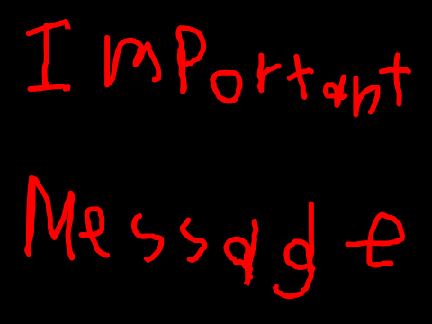 IMPORTANT ANNOUNCEMENT (check description)