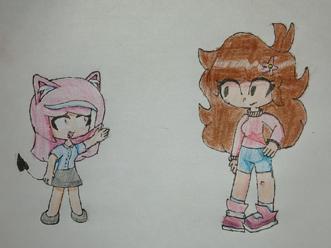 Anyah meets Alexis!