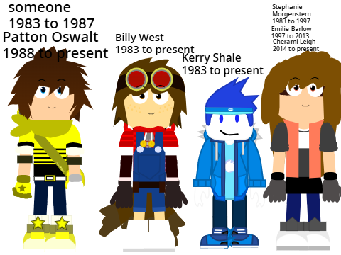 the Stuartnobi franchize ultimate good guys headcannon english voice cast