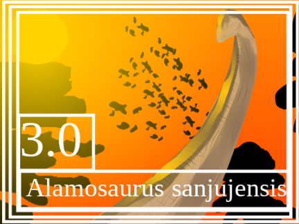 Alamosaurus sanjujensis vector V3.0