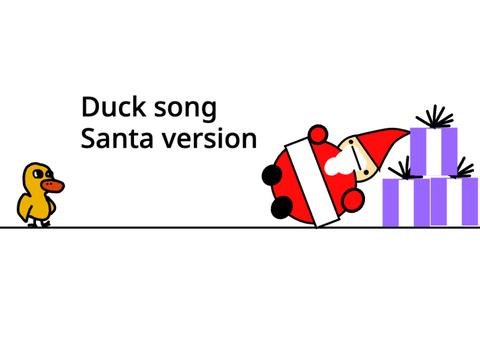 Duck song but santa