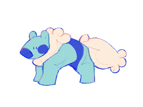 i drew a little child
